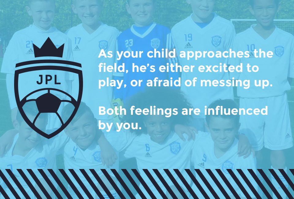 jnrpremleague's tweet photo. Parents and coaches #letthemplay and have fun 

Don’t shout from the sidelines or give them that pep talk in the car/changing rooms to gee them up just let them express themselves and learn the game - mistakes are part of their development 

#Avision4football https://t.co/vhMoYzFHEl