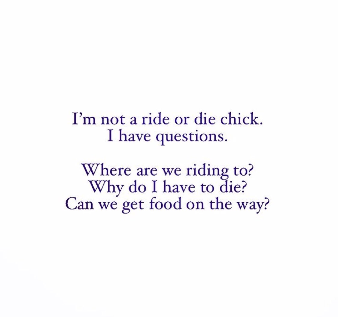 Ride Or Die Chick Quotes