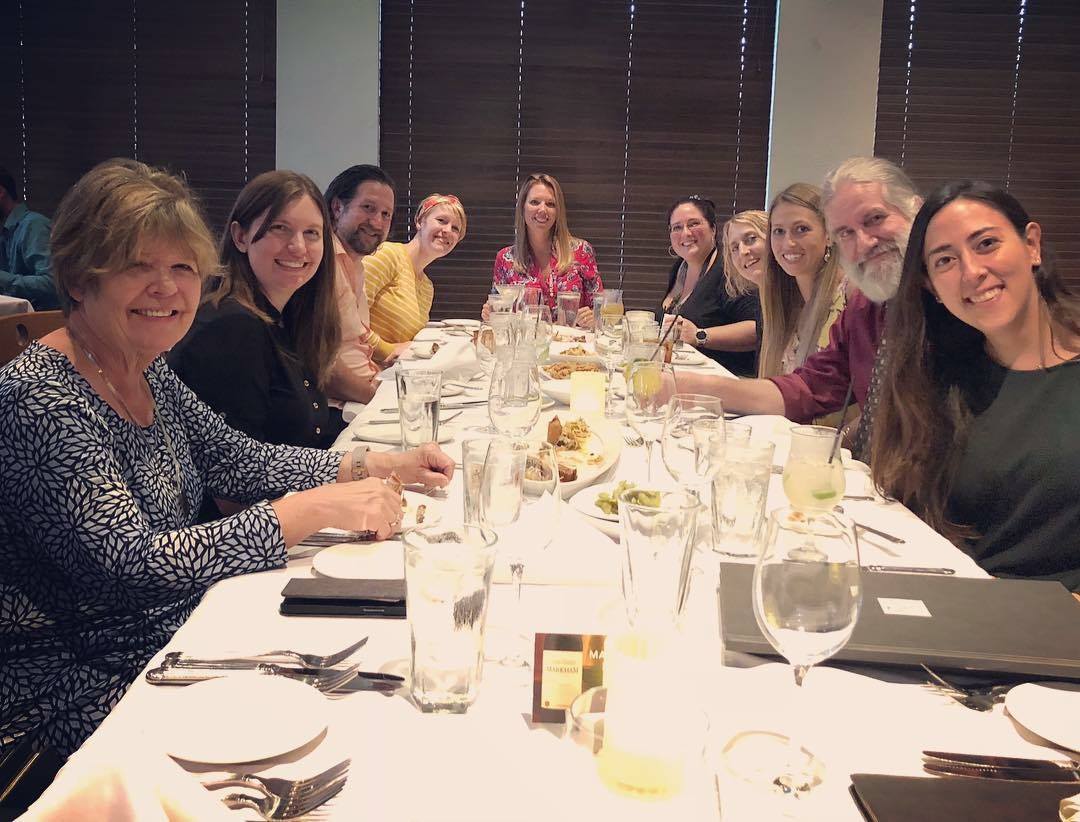 abatechnologies's tweet photo. Our team is really enjoying #FABA2018 this year, from the amazing talks to meals to (cardboard cut-out) Jose. https://t.co/hJX9XDVZLm
