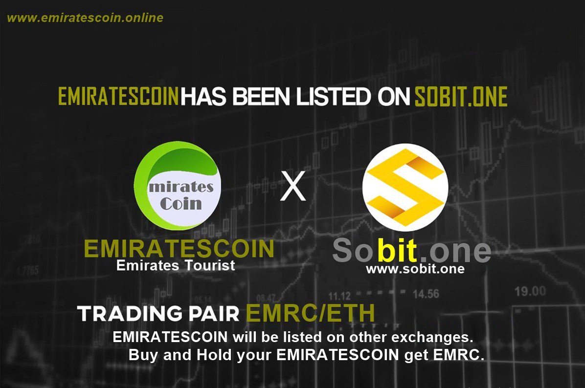 CoinEmirates's tweet photo. EMRATESCOIN (EMRC) market added
EMRC/ETH markets are available for trading.
https://t.co/zAT9Qc3Djd
https://t.co/zAT9Qc3Djd
EMRATESCOIN (EMRC) contract address is https://t.co/kA755QuU7I
Good luck in the forthcoming trades.
#BTC #ETH #EMRC #SELL #BUY #EXCHANGE #Hold https://t.co/YrNU2f4dQL