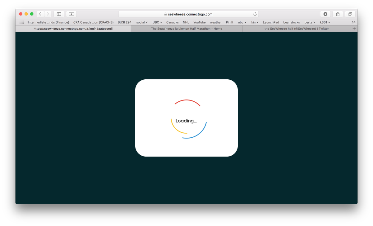 hannahchow9's tweet photo. @SeaWheeze will i be able to register for a spot for an in-line time at the SeaWheeze Showcase Store and stuff? i've been sitting on this page for the last 10 minutes watching it swirl.. https://t.co/bkeeg7WUNY