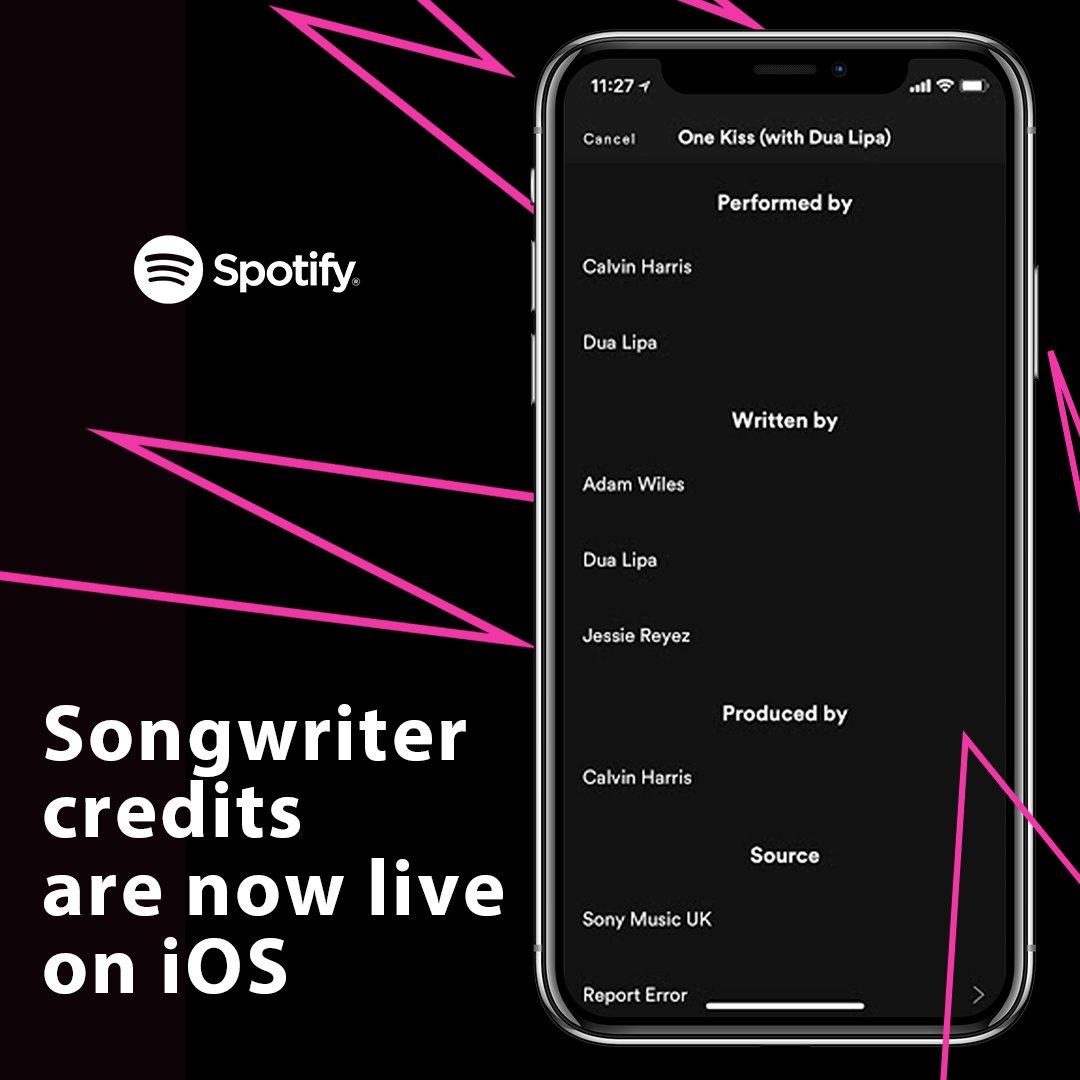 Discover the songwriters and producers behind your favorite songs, now on Spotify for iOS. #SecretGenius