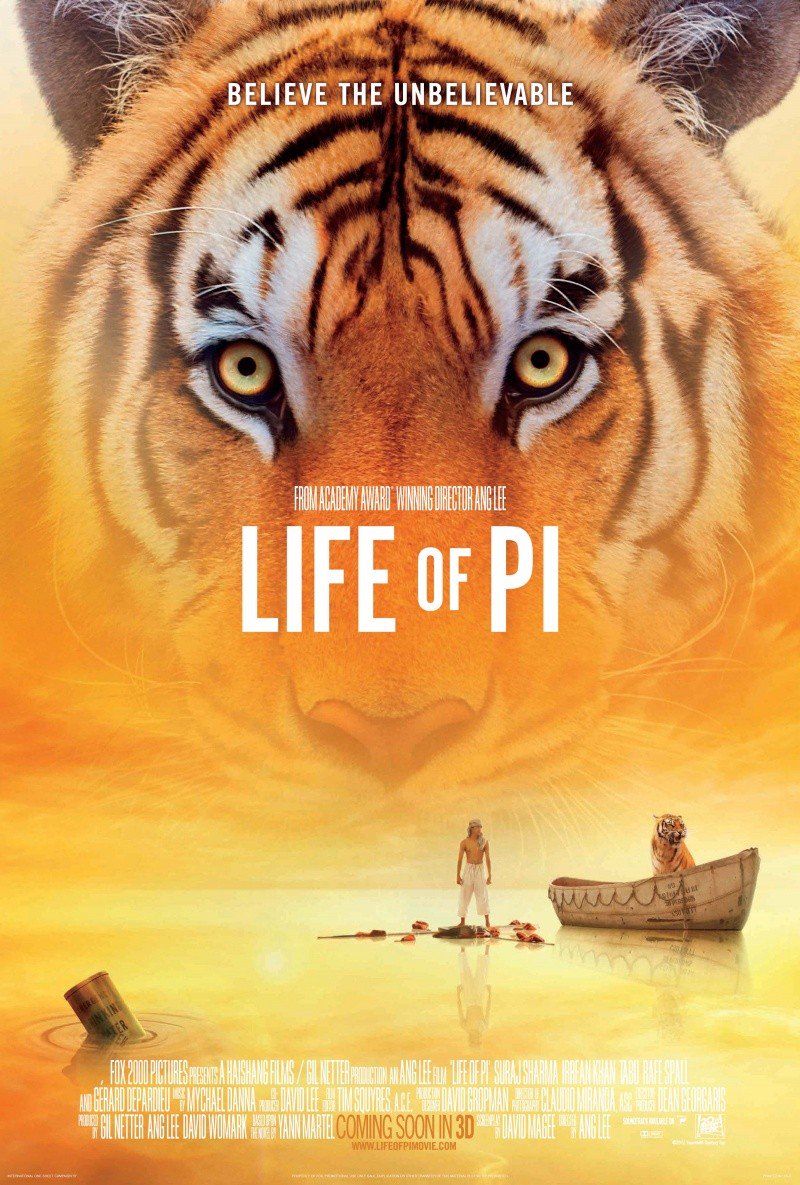 4 best "Fantasy" movies1. Life of Pi2. Pans Labyrinth3. Green Mile4. Unbreakable