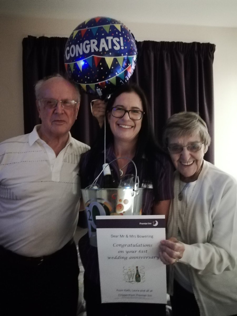 Congratulations, surprising our guests celebrating their 61st wedding anniversary. #growingoldtogether #love <a href="/SDEBDD/">simon ewins</a> <a href="/chrissieem1985/">Chrissie Anderson</a> <a href="/AndyFr4ncis/">AndyFr4ncis</a> <a href="/Nick_Smethurst/">Nick Smethurst</a> <a href="/pichippenham/">Pichippenham</a>