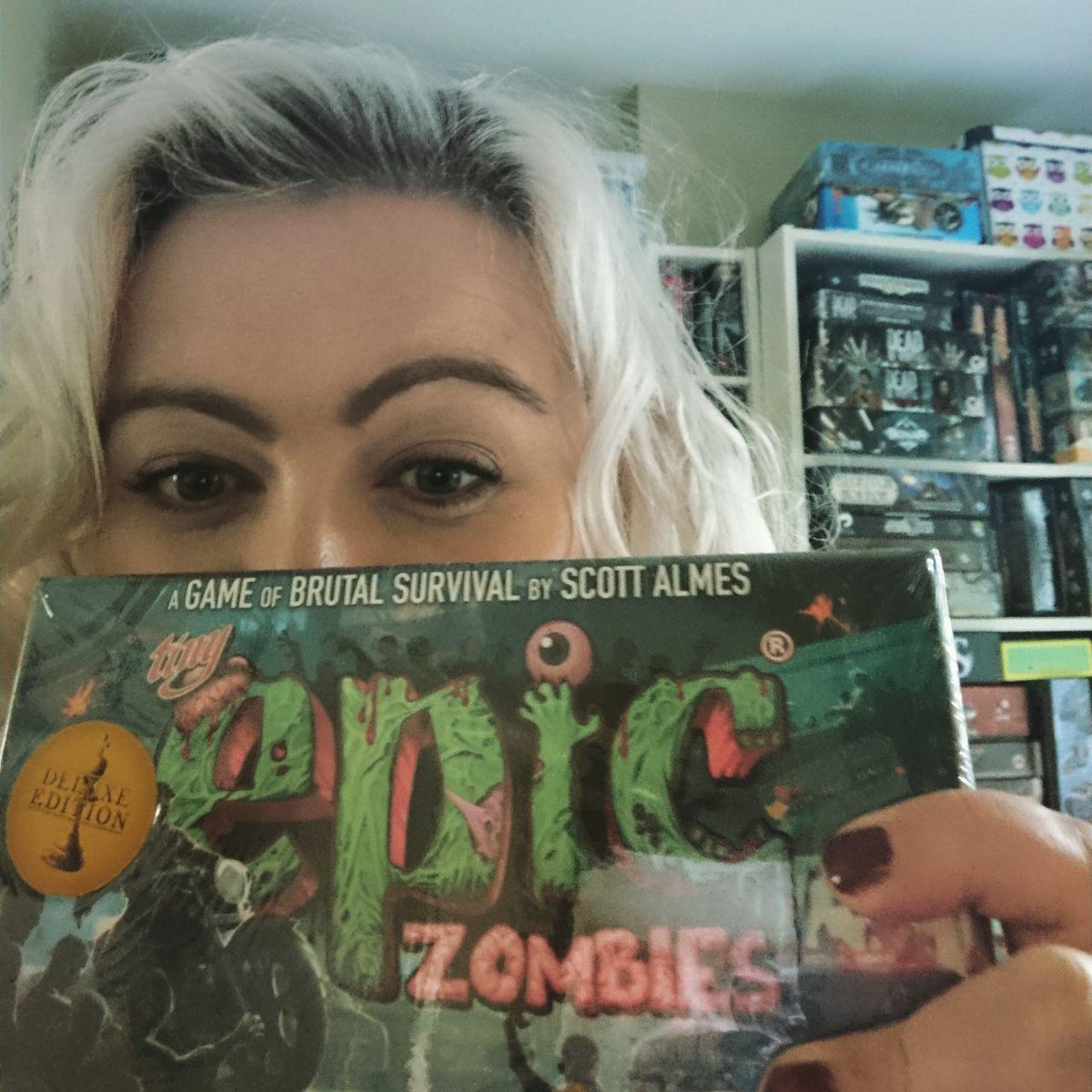 Happy Friday folks - it's been a looong week! What's hitting everyone's table this weekend? I'm hoping to try out some Kickstarters that have just arrived - Tiny Epic Zombies, and Masque of the Red Death :D