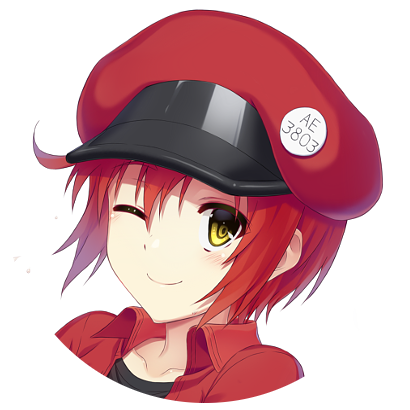 ⎆┊AE3803 Red Blood Cell ⎙  Blood cells, Work icon, Anime icons