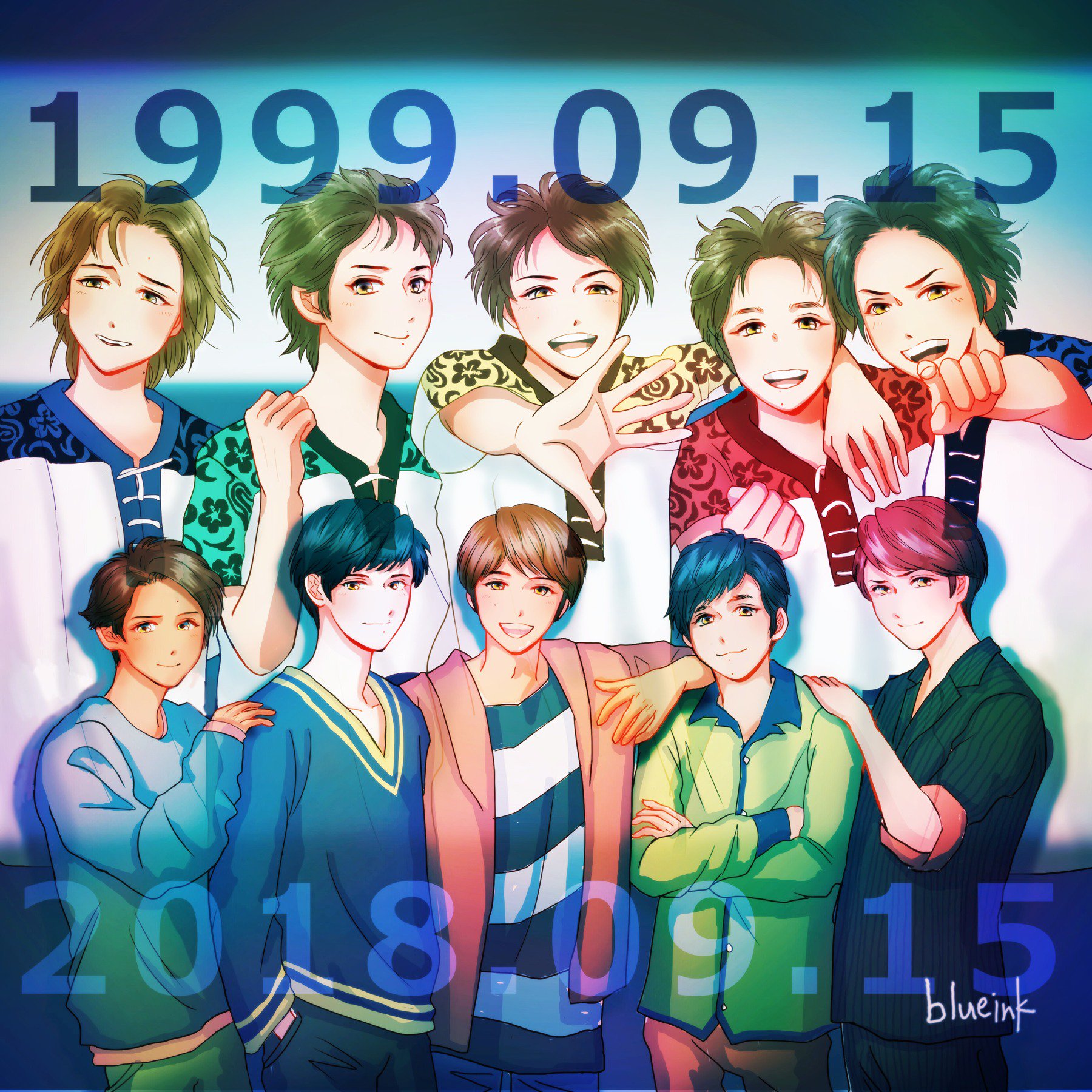 君のうたで迎える祝19周年嵐イラスト Twitter Search Twitter