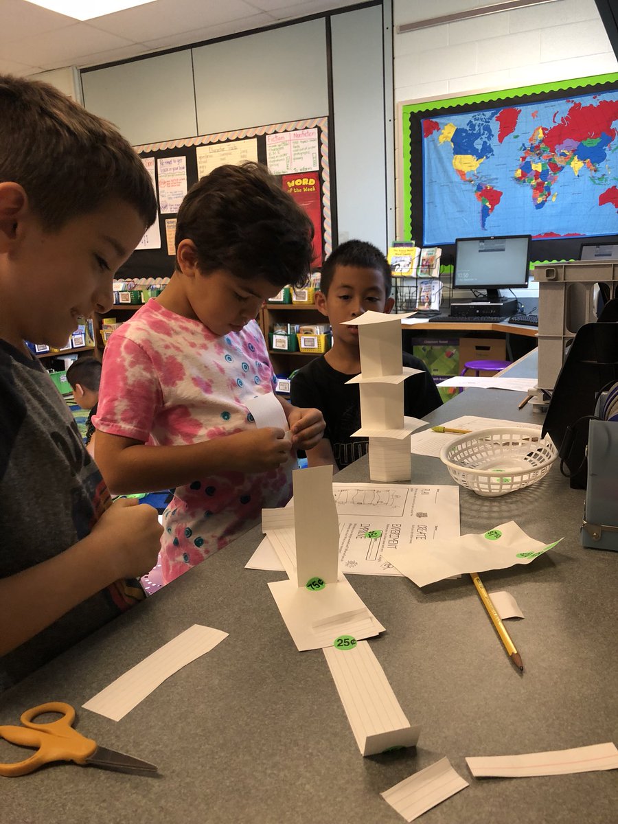 MrsLRutledge's tweet image. We are loving Dot Day and are trying to build the tallest dot tower! #CPESchampioncheetahs #stemfridays #dotday
