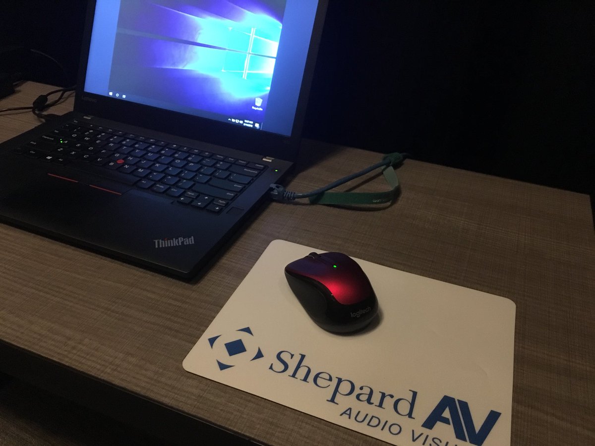 productionassoc's tweet photo. Our team is @CapitalHilton for @AmerUrological  meeting - our new mousepads arrived! @shepard_av https://t.co/HzZRiXTP5t