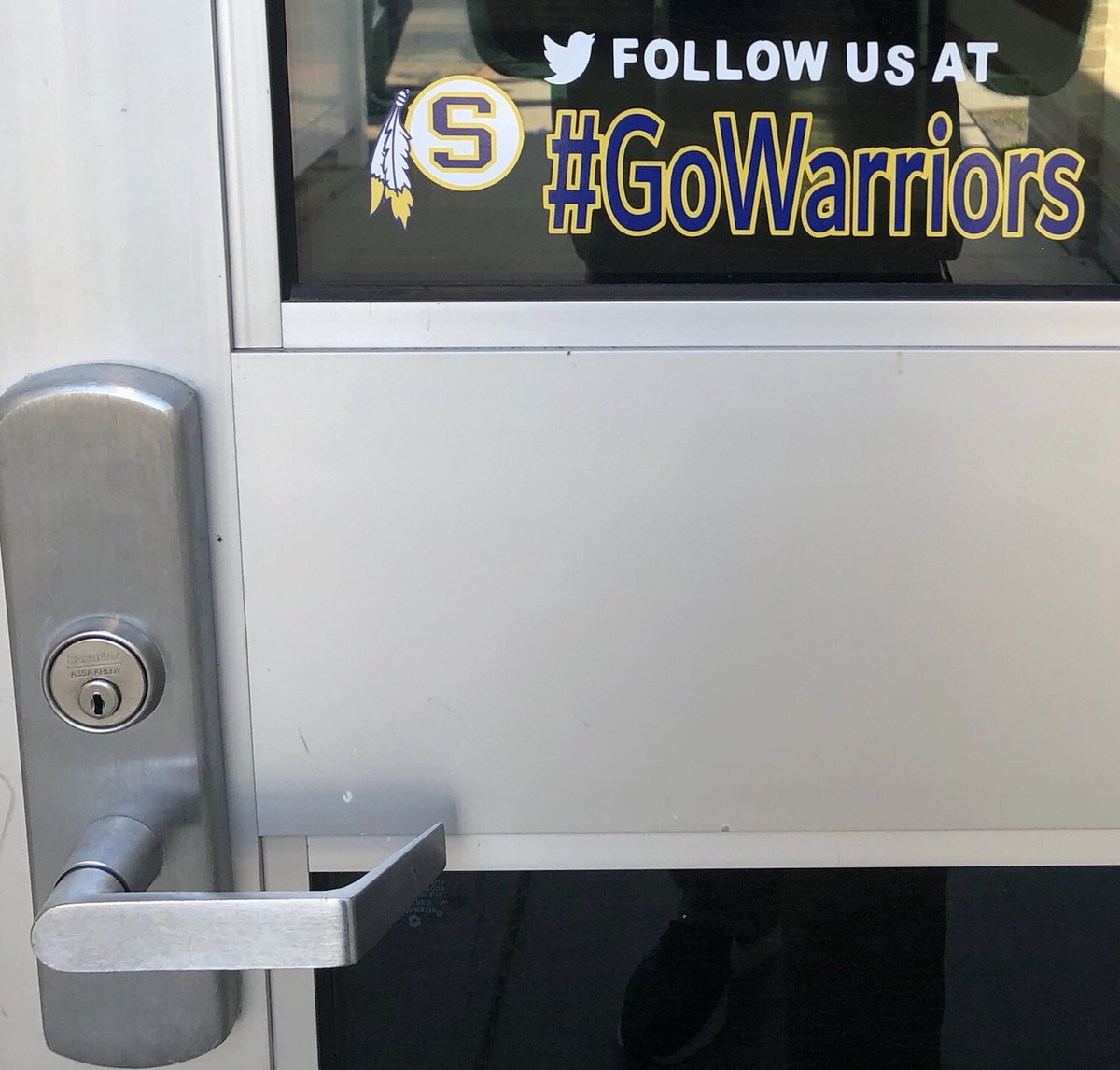 exterior door stickers hello new exterior door stickers if you want to know the many awesome things going on in sps all have do is follow us at gowarriors r tad everett twitter exterior door stickers hello new exterior door stickers if you want to know the many awesome things going on in sps all have do is follow us at gowarriors r tad everett twitter