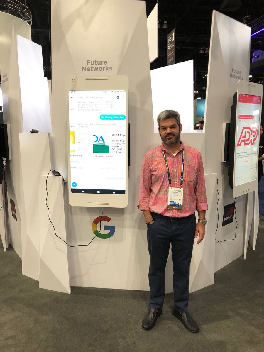 TheNativeMsg's tweet image. So much great info to bring back to our clients and wonderful opportunity to exhibit here at #MWCA18. We'll be presenting #RCS today from 12-1:30PM as a Google Early Access Program Partner for #RCSBusinessMessaging Innovation City, Hall South Stand S.1346 #nativeMsg #mobile