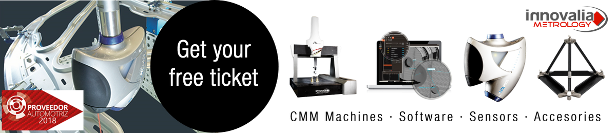 IMetrology_USA's tweet image. 19/20 September @ProveedorAuto - Would you like a #personaldemo ? Let us know and we will assign you our exclusive Product Specialist.
Free tickets here: bit.ly/2OoVERf