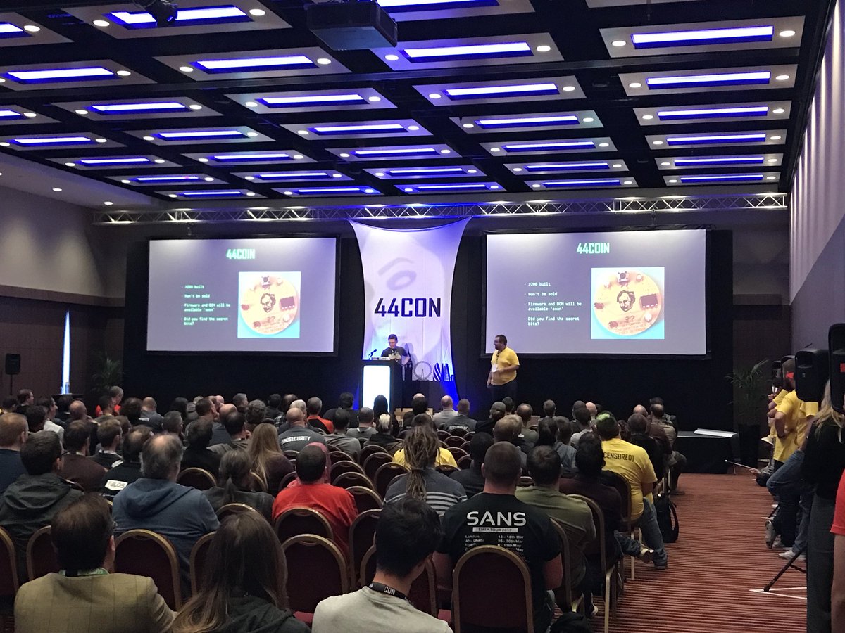 Ian44CON's tweet photo. #44CON closing address underway, another great year, thanks you wonderful peeps! https://t.co/rZequktvDq