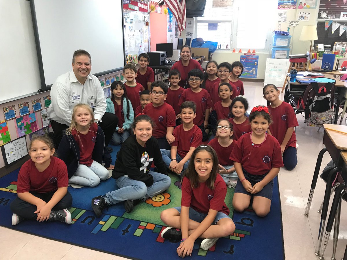 CROEAcosta's tweet photo. 100% attendance! ⁦@iAttend_MDCPS⁩ ⁦@JISK8⁩ Thank you for your hospitality! https://t.co/yHLGFb3sXq
