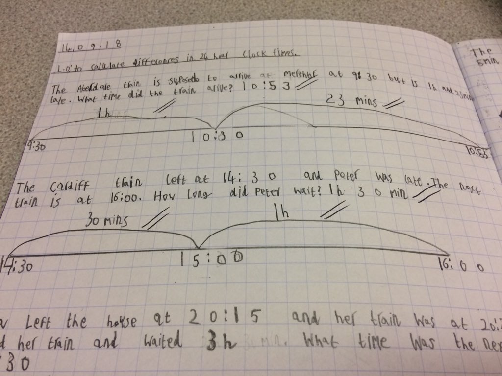 marys_rc's tweet image. Amazing work from Dosbarth Mr Stickler in maths today - using frog method and bonds to 60 to help calculate journey times. Some pupils even made their own questions for Sir to answer! #mathematicaldevelopment #frogmethod #reallifeproblems #challenge