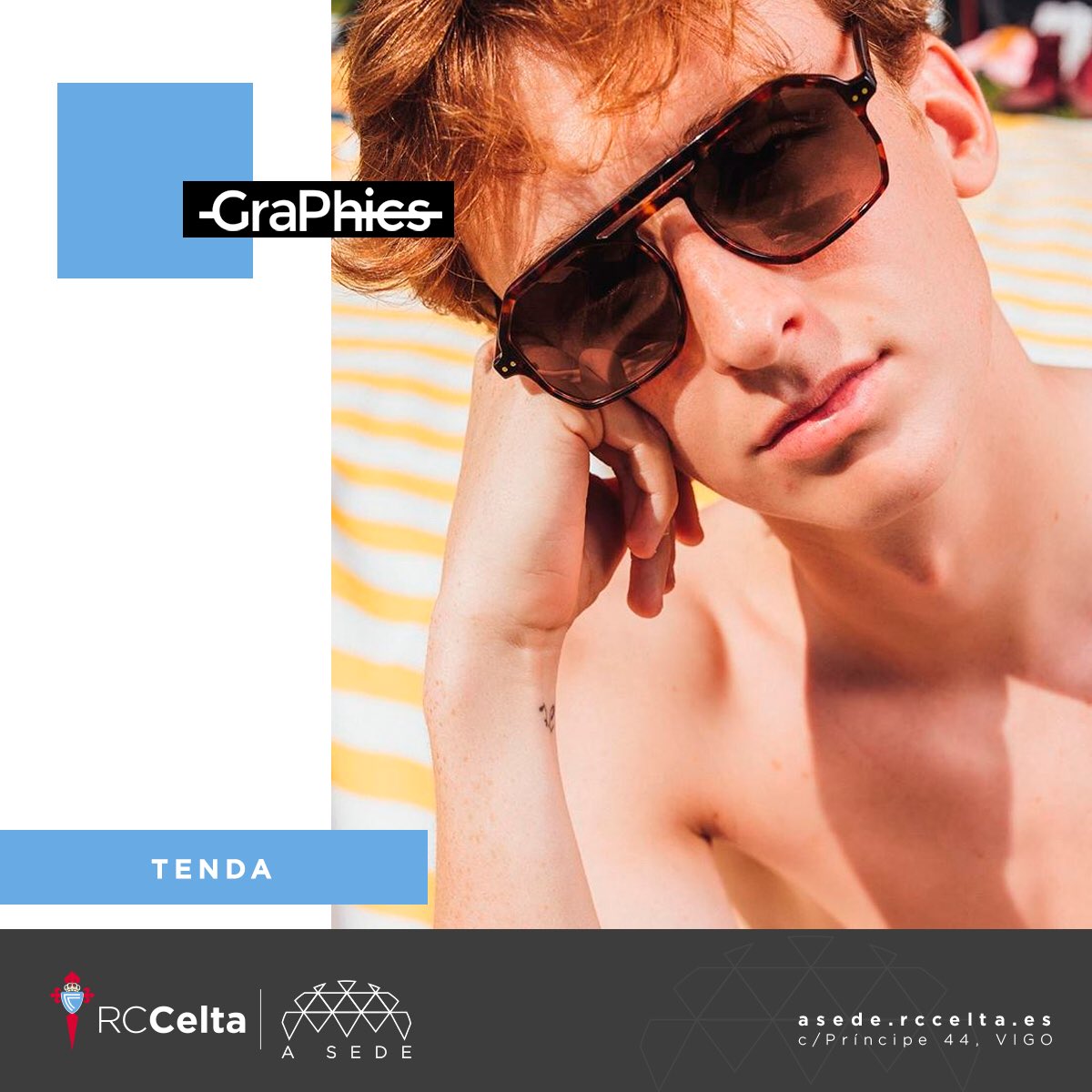 ASedeRCCelta's tweet image. É venres! 💃 Momento para descansar, poñerse as 😎 #GraphicsProject e gozar da fin de semana. 
🙌🏻 E o luns alegría, que xoga o @RCCelta