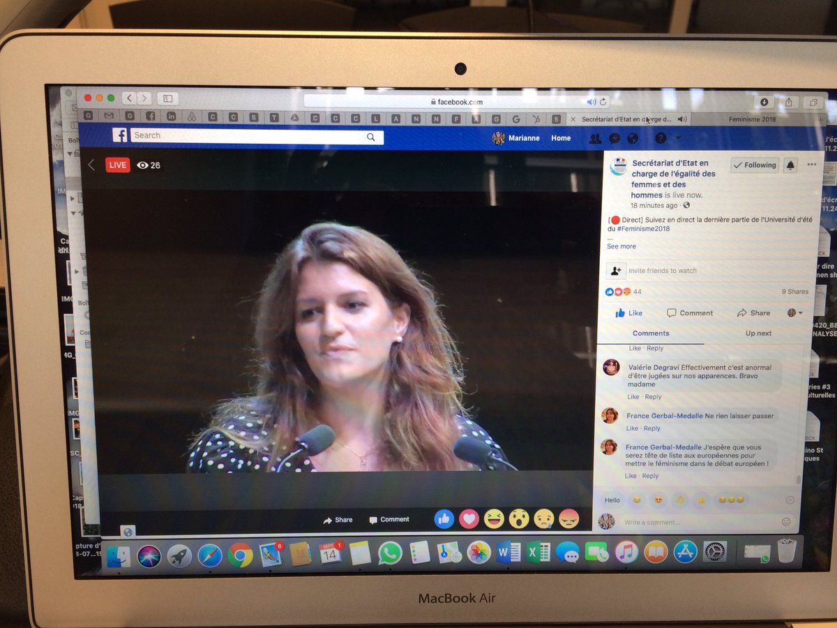 "Il n'y a pas de travail invisible. La reconnaissance passe par le salaire mais aussi par la reconnaissance du travail fait alors je voudrai remercier mon équipe." <a href="/MarleneSchiappa/">🇫🇷 MarleneSchiappa</a> Merci pour votre leadership, authenticité, audace et capacité de reconnaissance ! #féminisme2018