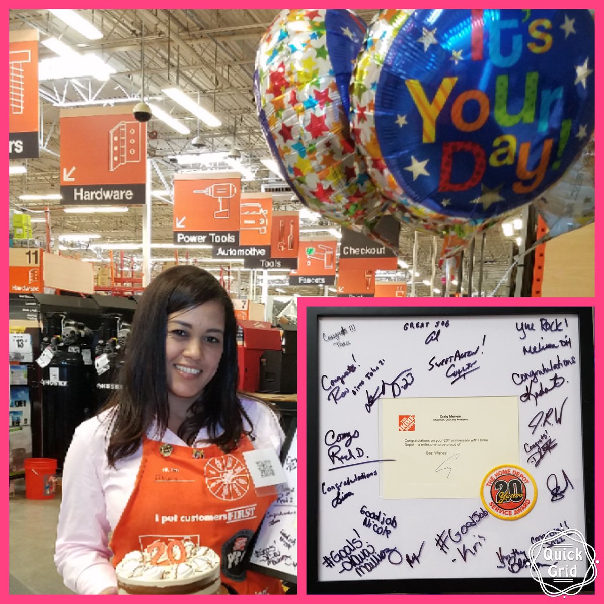 Tara Leigh Mailliez (@taramailliez) on Twitter photo 🎉We recognized Maria for #20 years with THD today. Thanks for the hard work and we look forward to many more years of success with you! 👏 🎉We recognized Maria for #20 years with THD today. Thanks for the hard work and we look forward to many more years of success with you! 👏
