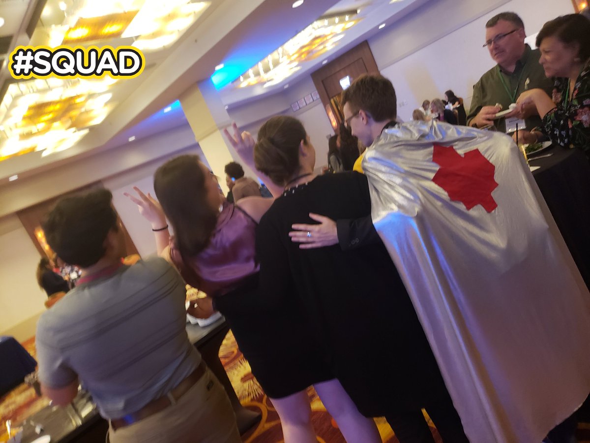 So excited to be at #icncc18f ! Not all heroes wear capes... but some do! <a href="/ImproveCareNow/">ImproveCareNow™</a>