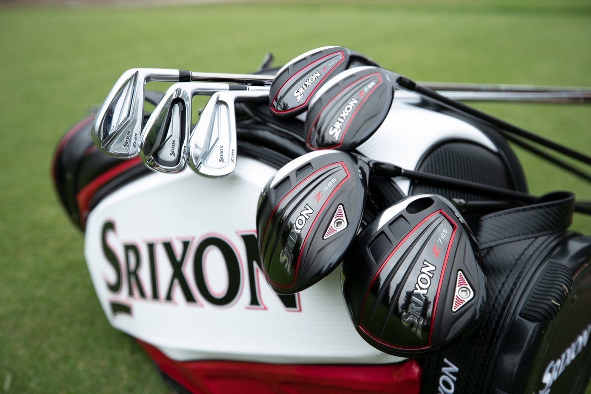New ⁦<a href="/SrixonGolf/">Srixon</a>⁩ clubs are sweet. Butter soft irons and rocket 🚀 ship driver is a pretty good combination #inmybag!!!