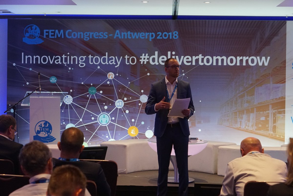 FEM_EUR's tweet photo. 'Technologies with a purpose' is what's driving the new generation, so we should focus on people and planet in what we do and how we describe our industry, summarizes @Orgalime DG @maltelohan as we approach the end of the FEM Congress #FEM2018 #delivertomorrow https://t.co/k5LoS8WoSQ