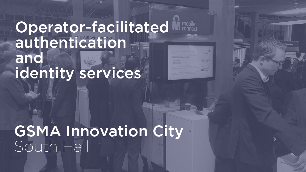 GSMA's tweet image. Experience #ProjectVerify at #GSMAInnovationCity - a new authentication solution by @ATT, @Sprint, @TMobile and @Verizon that will benefit consumers using #banking, photo and #socialmedia apps #MWCA18 gsma.at/2CVLzK1