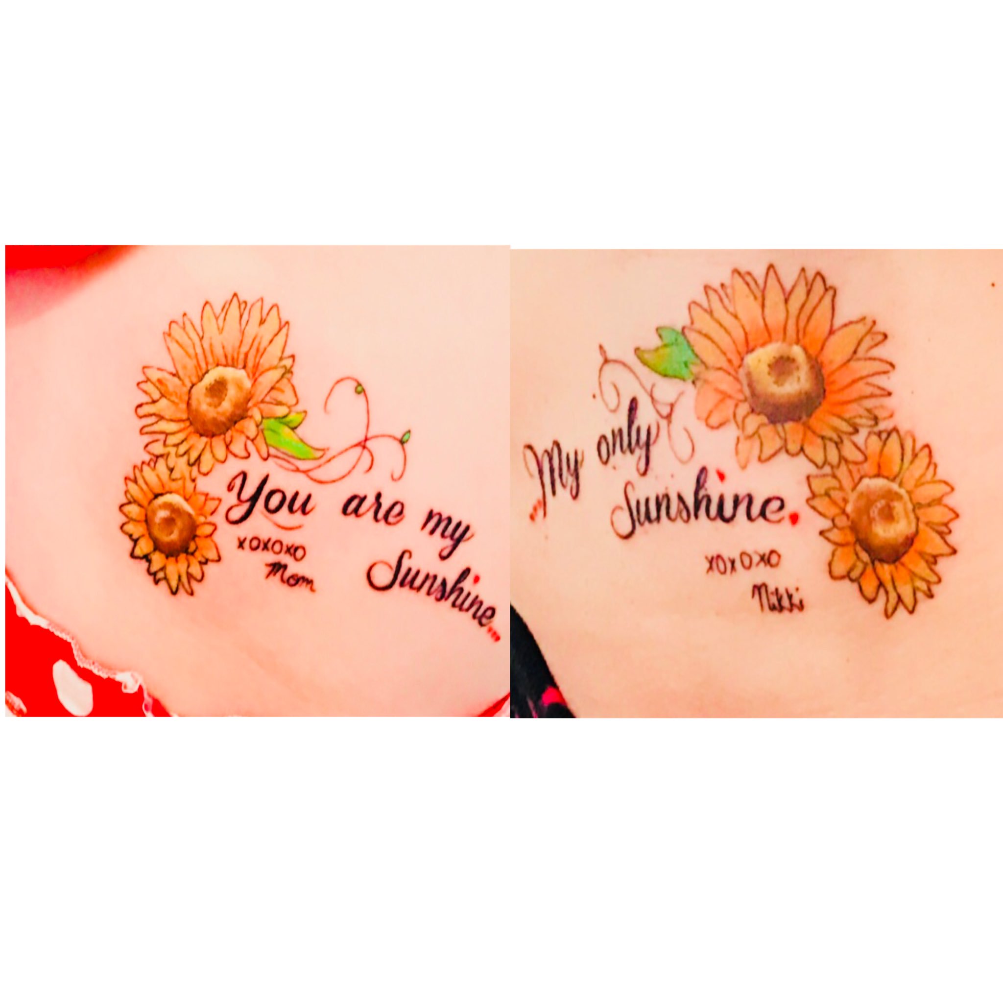 Tattoo2 You are my sunshine  Inside The Mind Of SM