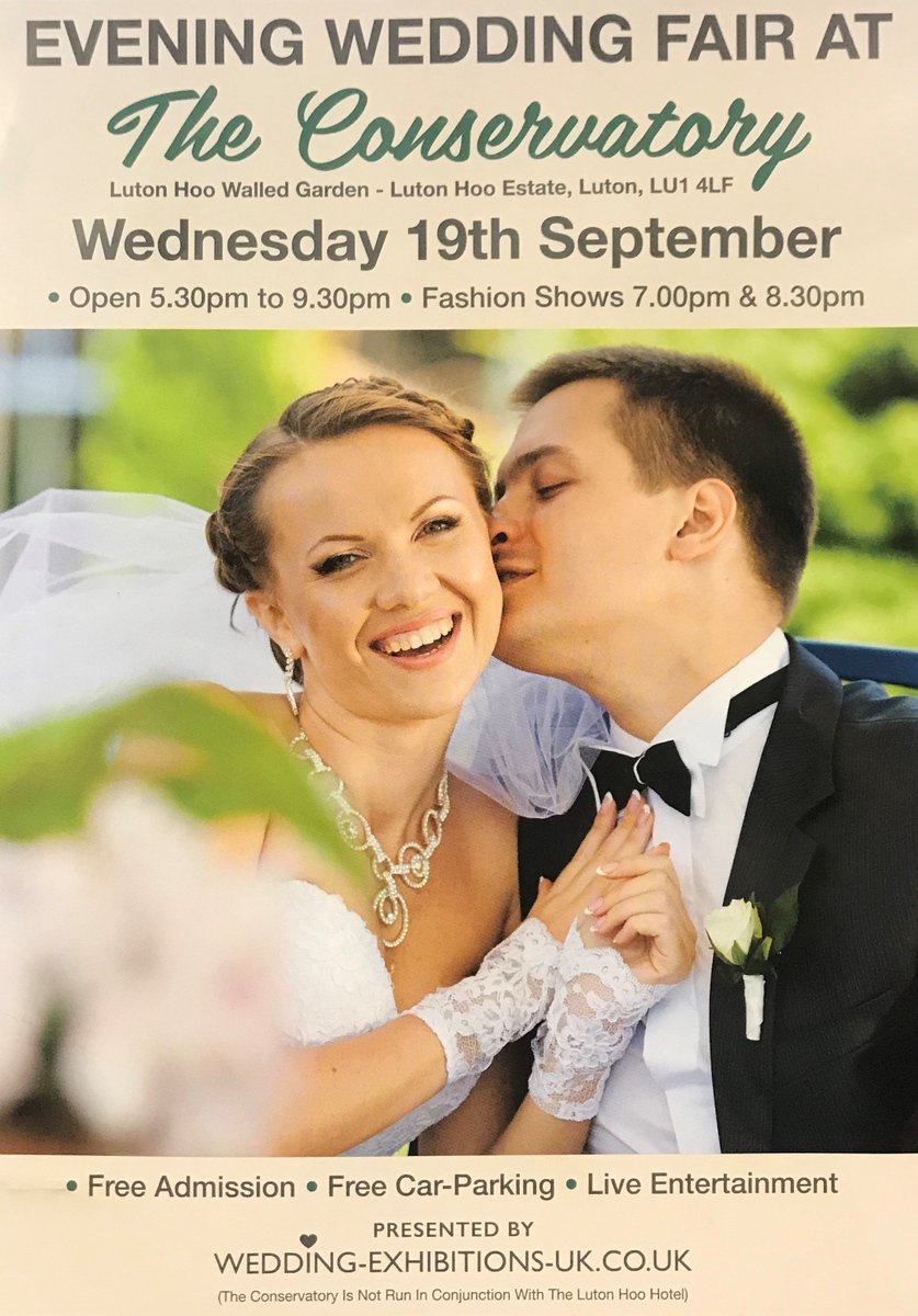 💖 WEDDING FAIR SEPTEMBER 18 💖Join us on Wed 19th Sep from 5:30pm to see why our venue would give you the wedding of your dreams ✨Free of charge, free parking + live entertainment! 🤩A night you cannot miss! Contact us: events@lutonhoo-walledgarden.co.uk /Oliver on 07881108412