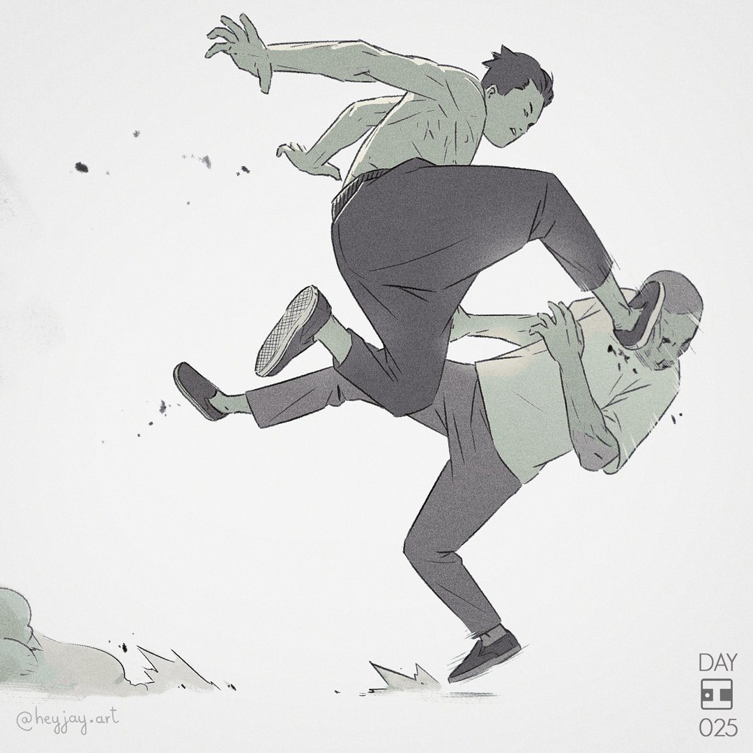 Anime Fight Scene Drawings