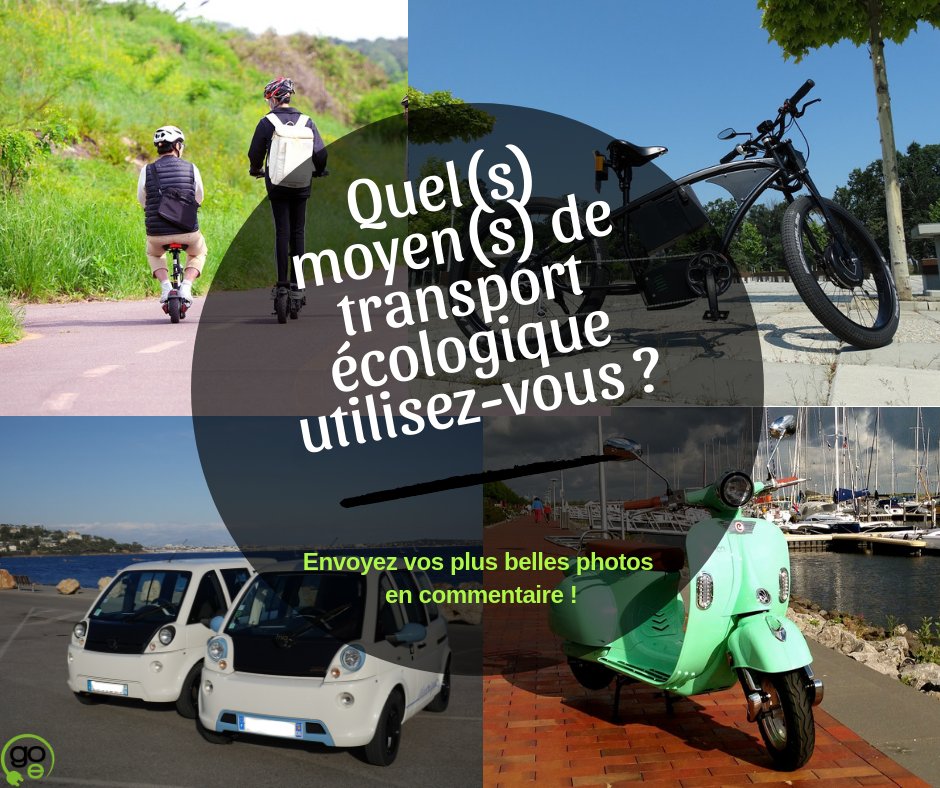 Goelectrix_SAS's tweet photo. ✅ #SemaineEuropéennedelaMobilité Envoyez-nous vos plus beaux clichés et faites-nous part de votre expérience ! Que vous apporte ce mode de transport ? #Mobilité #VE #Ecologie #Transport https://t.co/wcrgjzEKt0