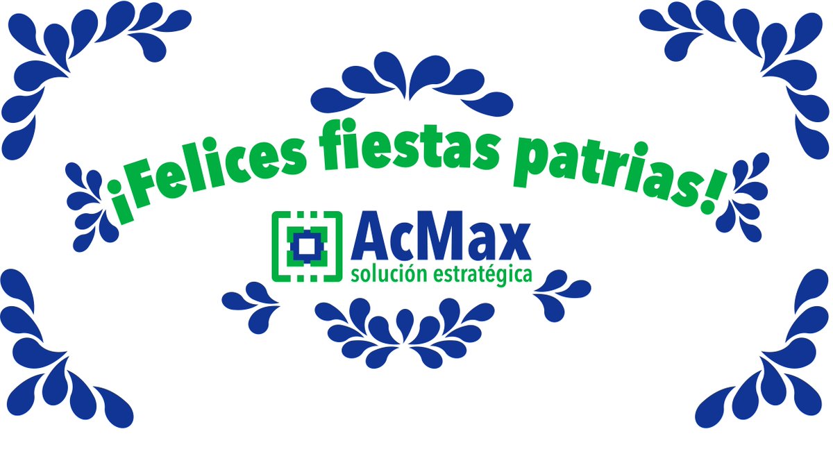 AcMax_de_Mexico's tweet photo. ¡Viva México!
@AcMax_de_Mexico te desea unas felices fiestas patrias
#AcMax #SoluciónEstratégica #VivaMéxico #15DeSeptiembre #independenciademexico #EmpresaMexicana https://t.co/l28YT73irU