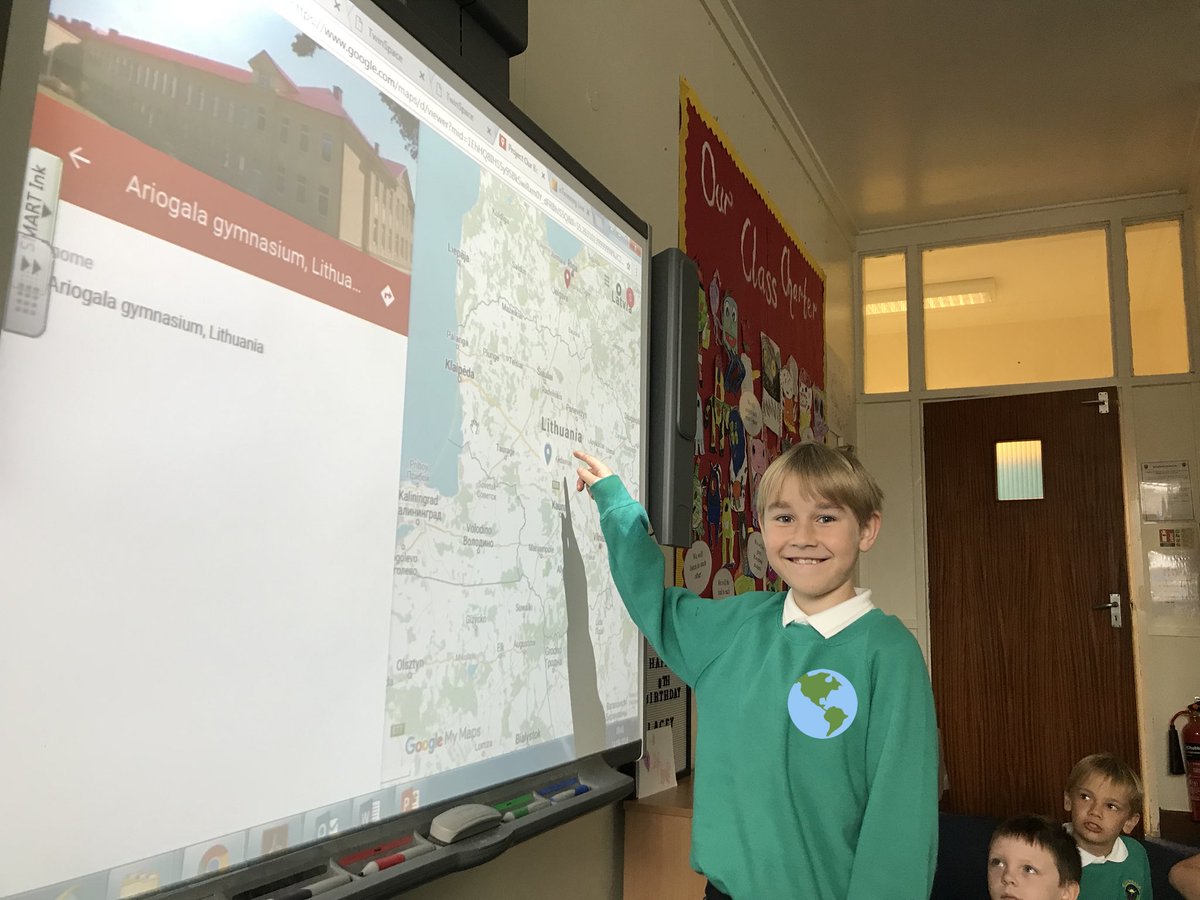 ShelleyUllah's tweet photo. Today I introduced my class to our @eTwinningUK @eTwinningEurope project. I showed them the map that had all our partners on it. The class were so excited as many of them are from these other European countries &amp; it made them happy. This is a good start! #eTwinning #learntogether https://t.co/WaIm8VlBOm
