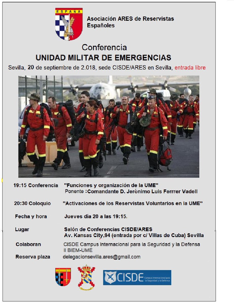 aresresvol's tweet photo. El próximo 20 de septiembre tenemos una cita en #Sevilla https://t.co/tlz3NWB69r