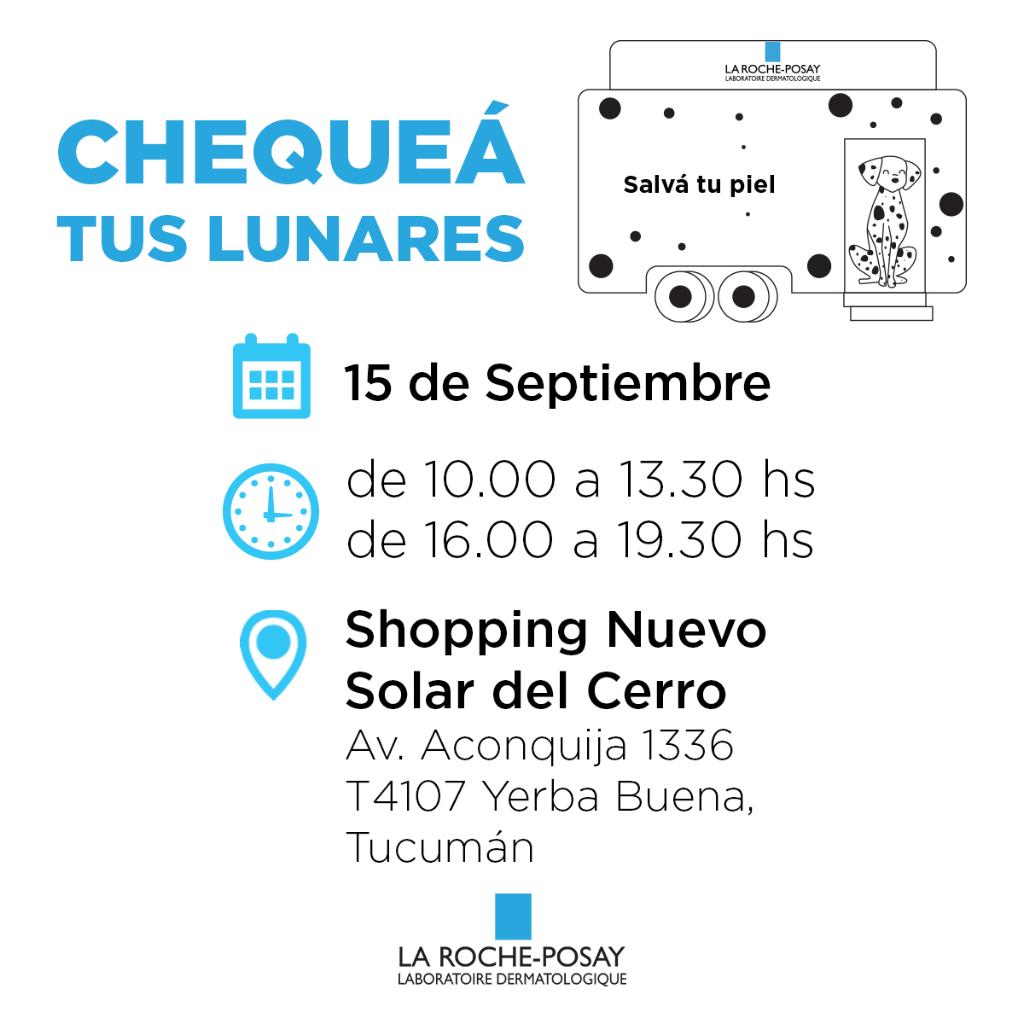 [TUCUMÁN] ¡Chequeá tus lunares de forma gratuita con un dermatólogo! Descubrí donde y cuando acá ⤵️