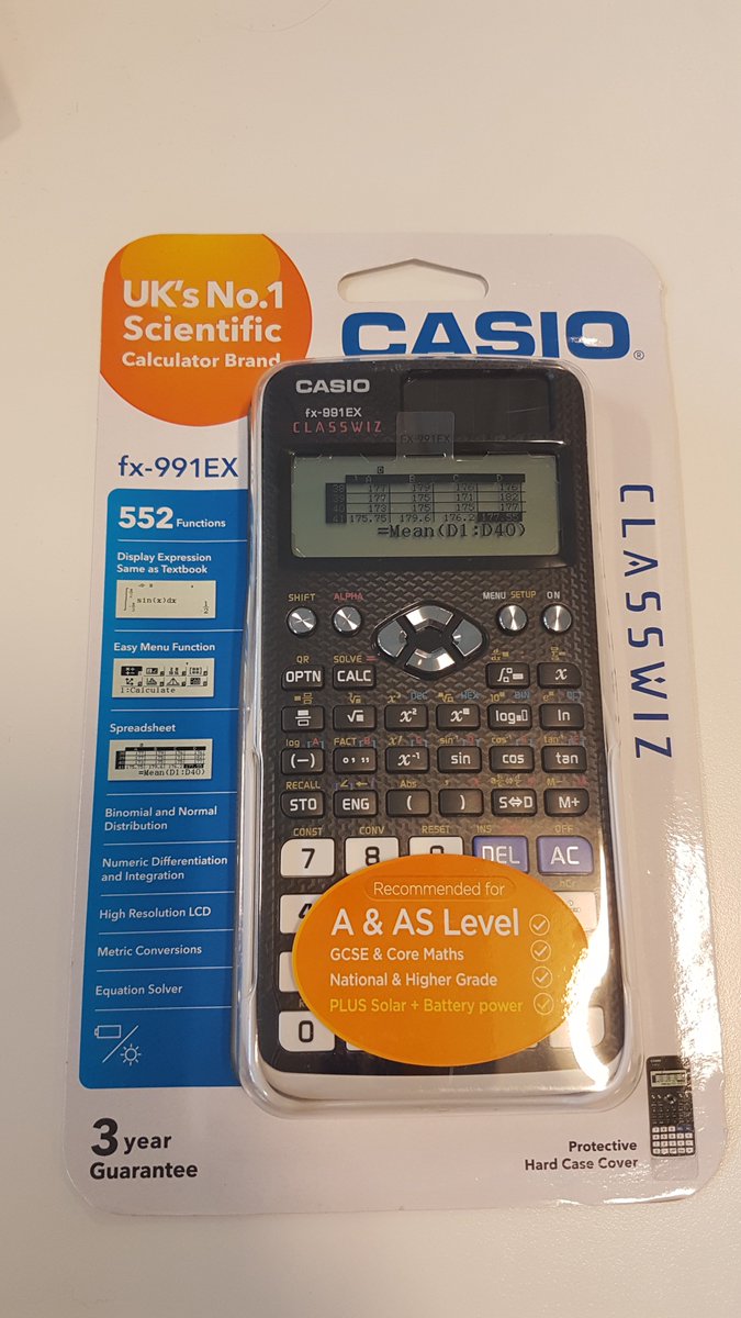 Casio Maths Uk On Twitter Classwiz Is The Technology This - 