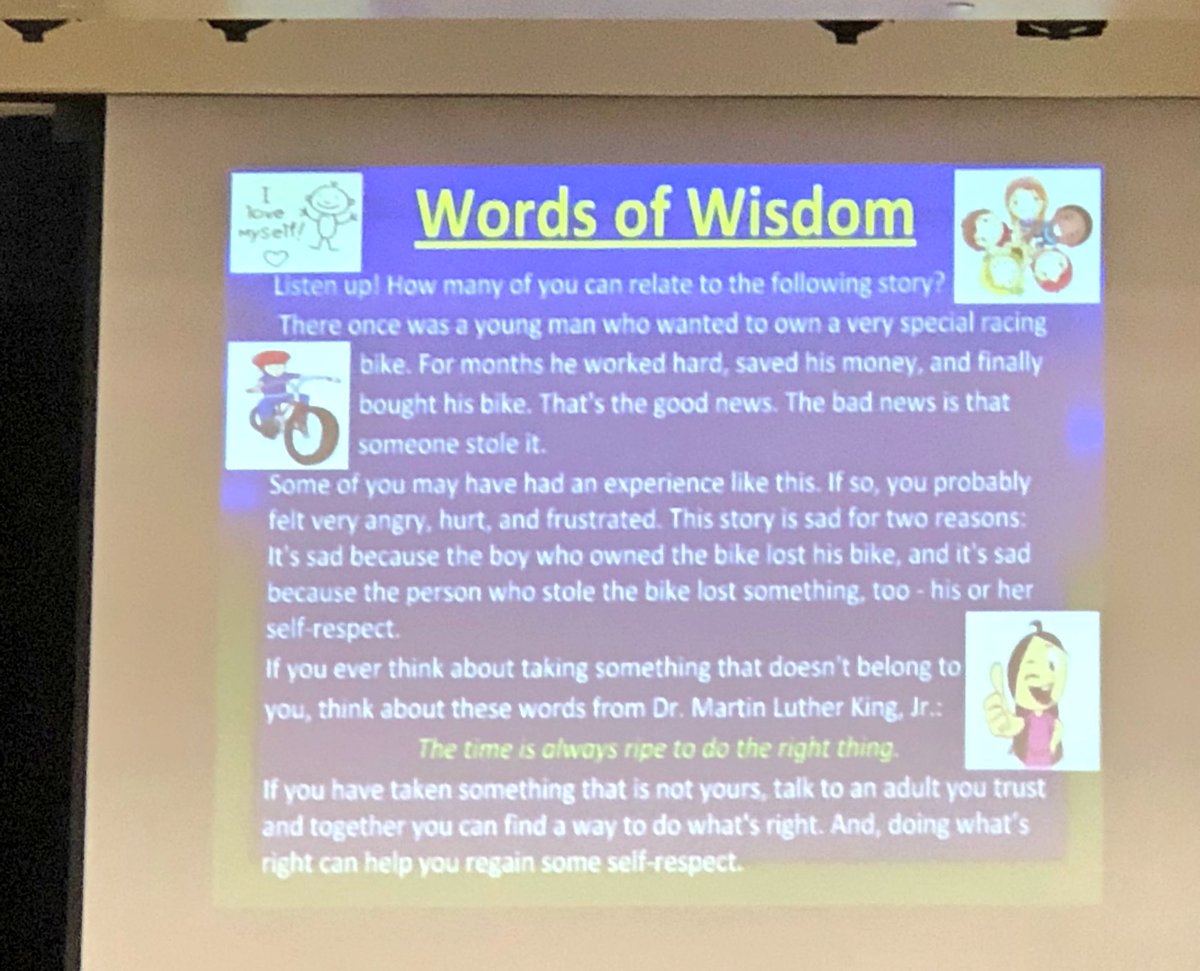 This @perezpioneers morning assembly! Truer words have never been spoken☺️ #reflect #wordsofwisdom #IBLearning @McAllenISD