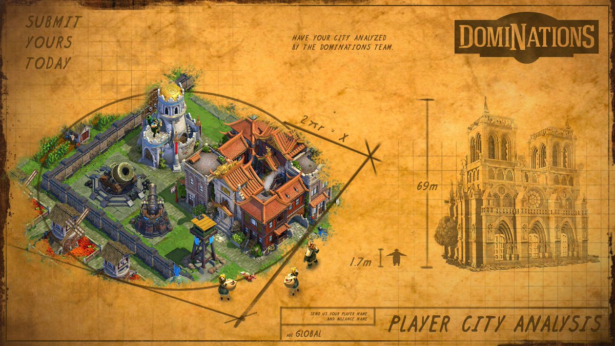 Want the #DomiNations team to take a peek at your hard work? Reply with your Player name and Alliance name and we may just analyze your city on the next DomiNations live stream. Be sure to follow Twitch.tv/NexonMobile and join the conversation the next time we go live.