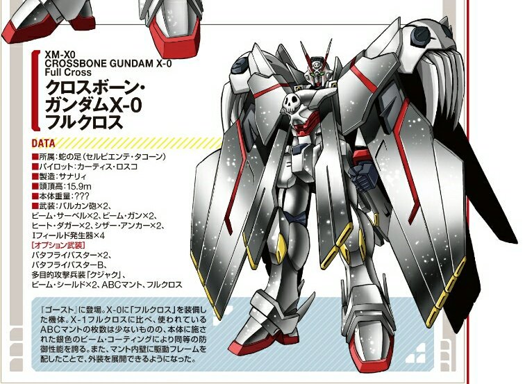 新檀悠斗 の姿 A Twitter 突然だが好きなロボット貼れ クロスボーン ガンダムx 0フルクロス