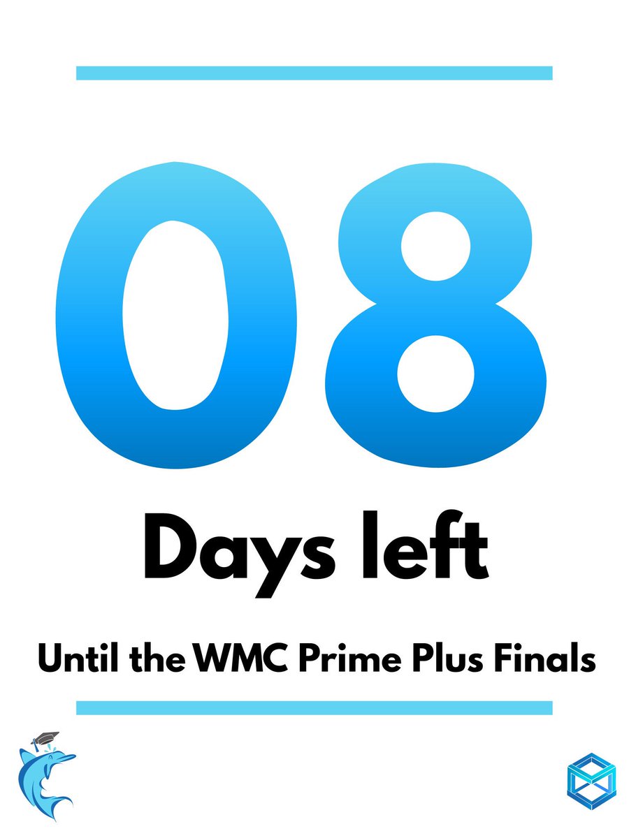 wmcev's tweet photo. Only 8 more days until the Bangkok Prime Plus Finals! How you will get on with today’s question? #maths #mathschat #educhat #wmcfinals #seamc #neamc #mathschampions #bethebest https://t.co/11X7vhHNQf