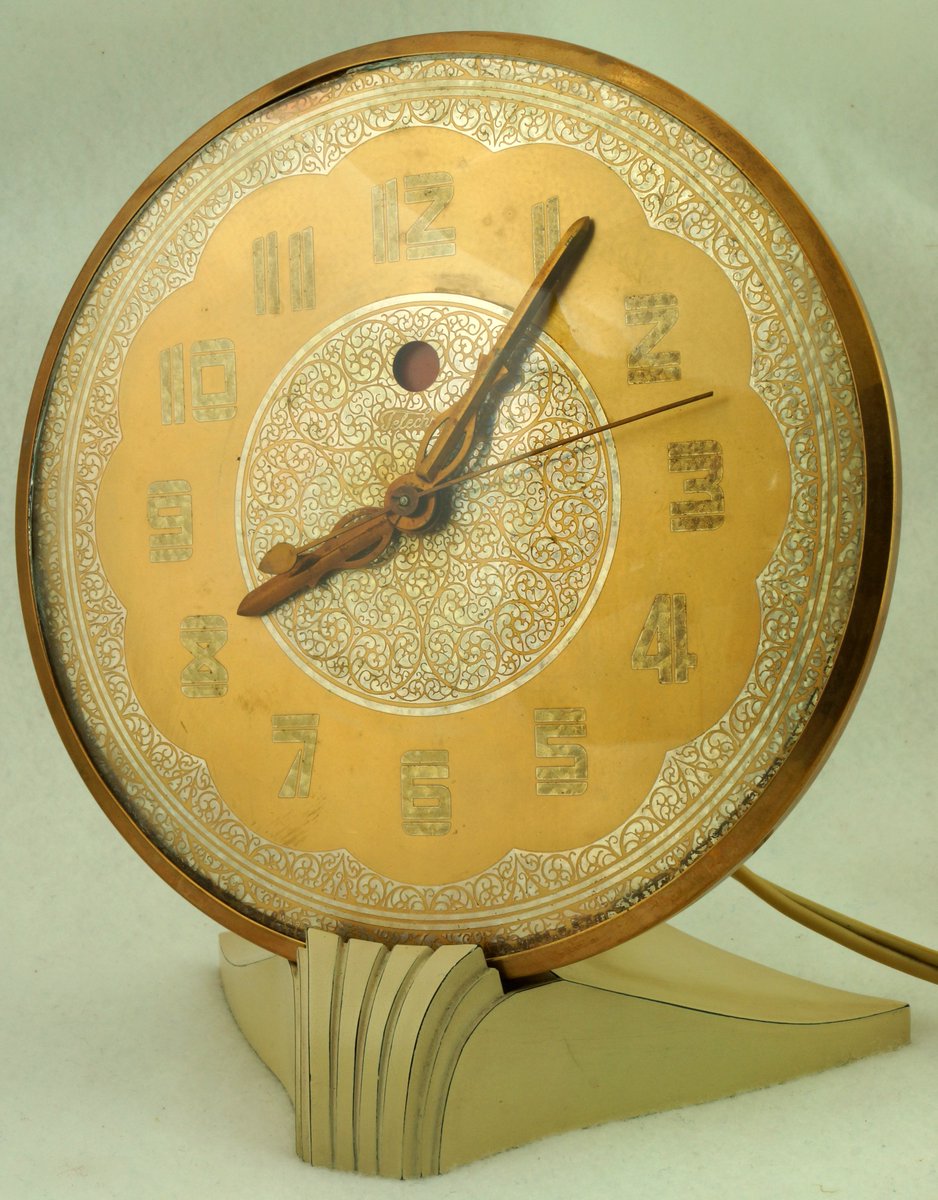Tin_Can_Alley's tweet photo. Rare #MidCentury #Telechron All Gold Faced Electric Shelf #Clock #ArtDeco  5H61 https://t.co/tNBgad0N7I #Clocks #ShelfClock  #ElectricClock

#eBay #Auctions https://t.co/nkM6hZv2Jv

New #Collectibles https://t.co/OCGtvZlffo

#Pinterest https://t.co/lVjmk9EBr4
#Antiques #Vintage https://t.co/3z7rc7QN0K