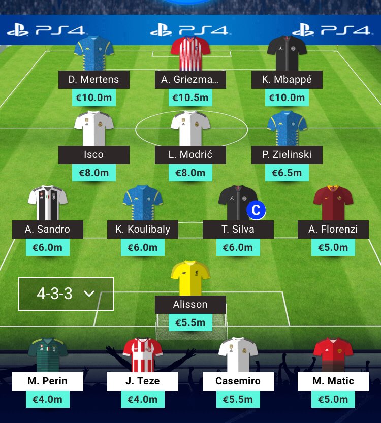 #UCLfantasy 🤙🏾