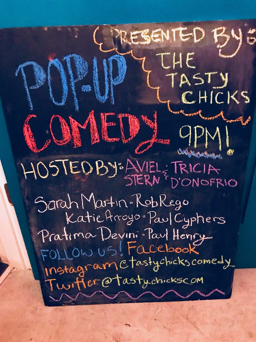 thetastychicks's tweet photo. Thanks to our super cool comics and those who came out to support our show! We reached maximum capacity last night!! 🎉woot! Can’t wait to see all of you lovely birds next time!
#ctcomedy #standupcomedy #connecticut #comedy #jokes #comedyshow #thursday https://t.co/jeP8RHUKJF
