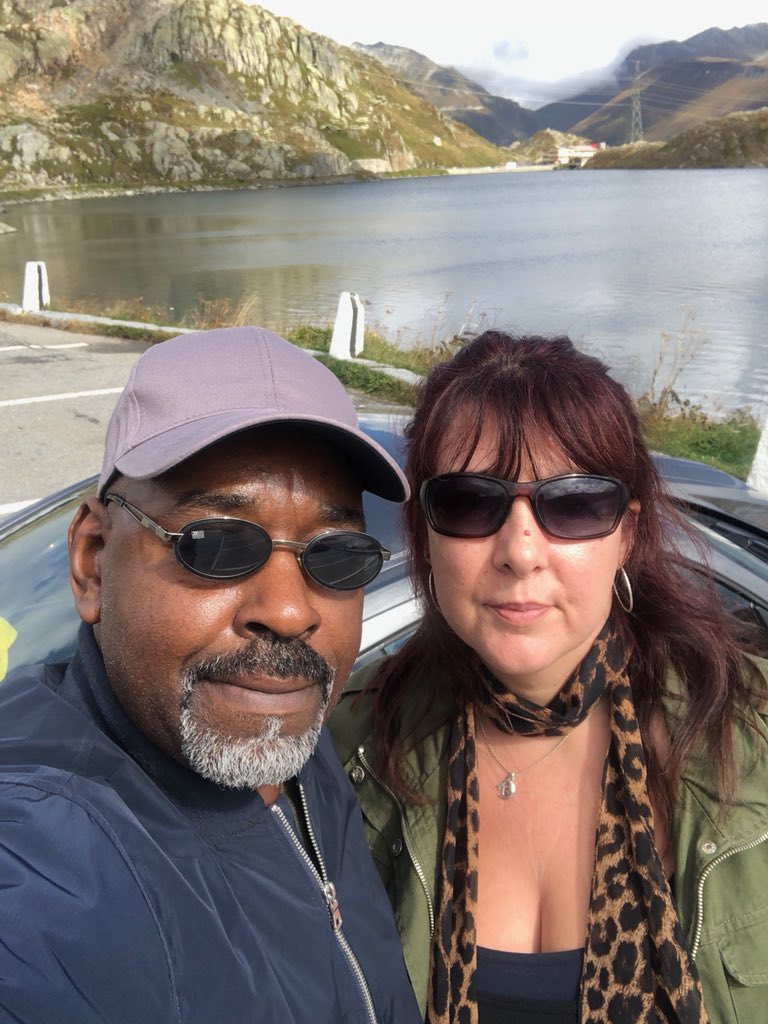 mrsmoneypenny1's tweet image. A little stop at #GrimselPass #Switzerland @CJ1751 #roadtrip
