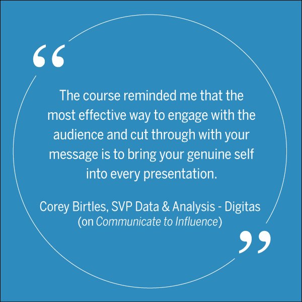 DeckerComm's tweet photo. YES! Our goal is to make what's great about you come alive and stand out in every communication situation. #FeedbackFriday #CommunicateToInfluence https://t.co/fC7pbTC4VM