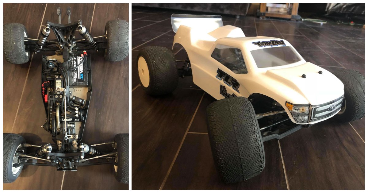 TLR 22-4 converted 4wd stadium truck 