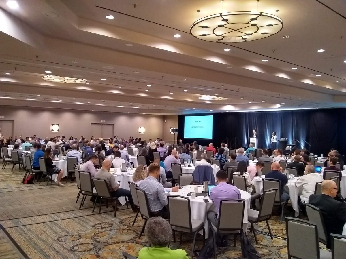 IIBEC2020's tweet photo. Hannah Thevapalan of @WSPCanada and Eric Chisholm just finished presenting, "Strategies for Effective Building Retrofits: Faรงade and Core" at #CBES2018. @wsp @wspusa #BuildingEnvelope #Retrofit https://t.co/InasfKpdzB