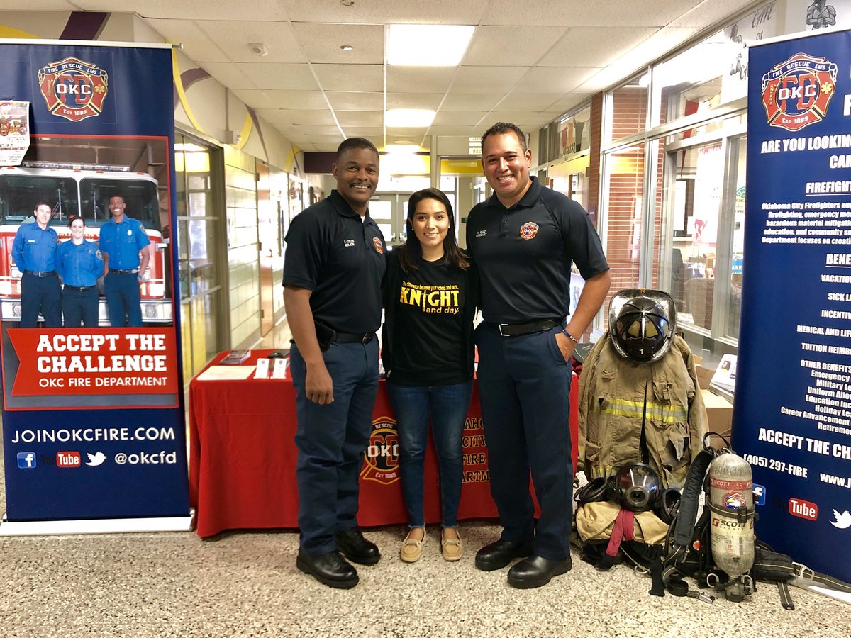 MIGUELBAEZOKC's tweet photo. #OKCFD #Recruitment #JoinOKCFire #NorthwestClassen #HighSchool
https://t.co/vms4icc5jO https://t.co/NpWBPfp61c