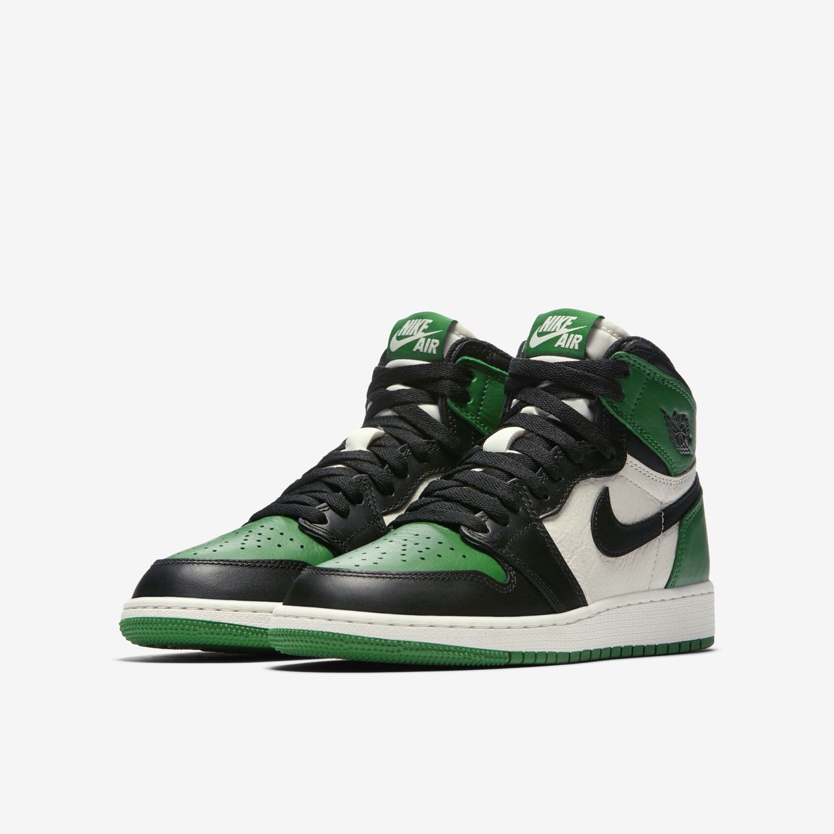 green jordan 1 grade school