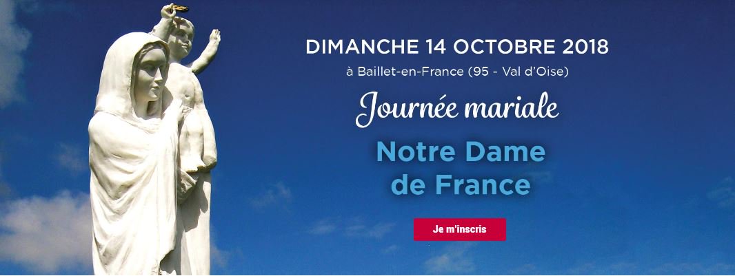 Merci <a href="/FChretienne/">Famille Chrétienne</a> qui annonce cette semaine notre rendez-vous du 14 octobre pour les #30ansNDF. Nous vous attendons nombreux. Les inscriptions sont ouvertes et recommandées ! @MinuteAvecMarie <a href="/EquipesRosaire/">Equipes du Rosaire</a> <a href="/radionotredame/">Radio Notre Dame</a>