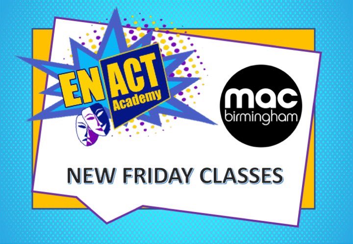 EnactAcademy's tweet photo. EXCITING! Tonight we start a brand new class at MAC Birmingham. Can’t wait to meet the new students! https://t.co/0oRuTFBFmc